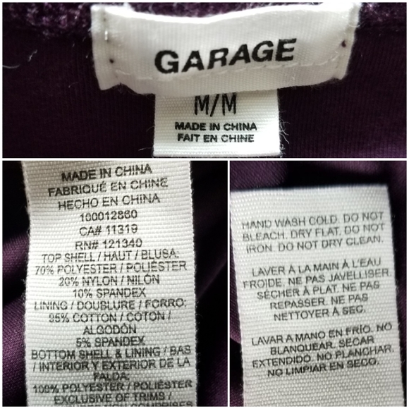 Garage Burnout Velvet & Tulle Mini Dress in Eggplant - Picture 9 of 10